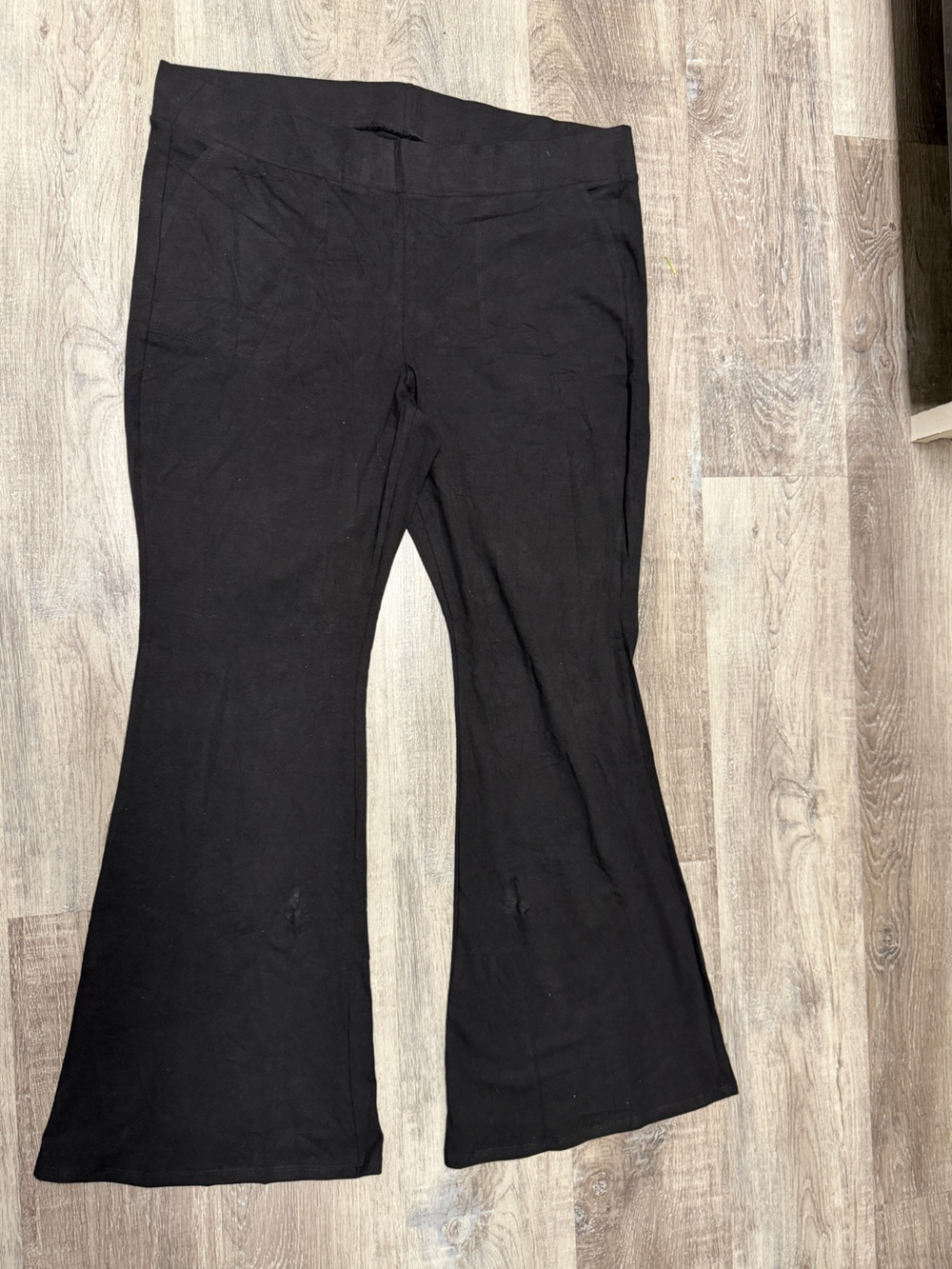 torrid Black Flare Knit Pants